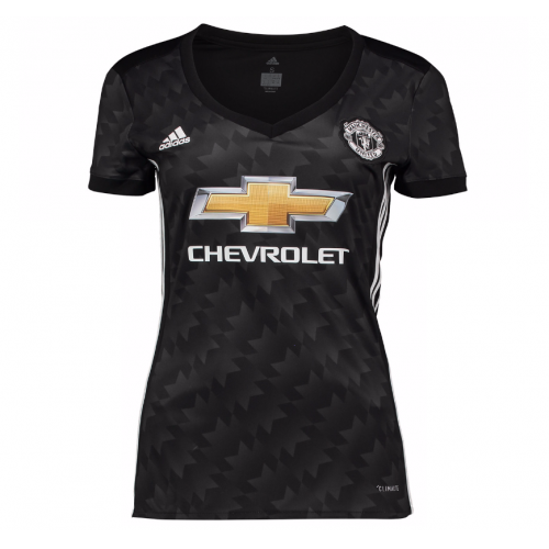 2017-18 Manchester United Women's Away Soccer Jersey